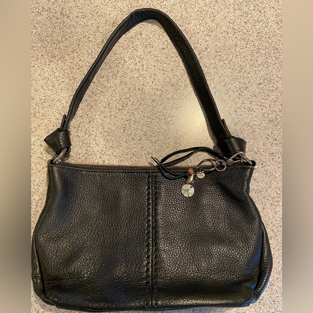 The Zak leather bag, black